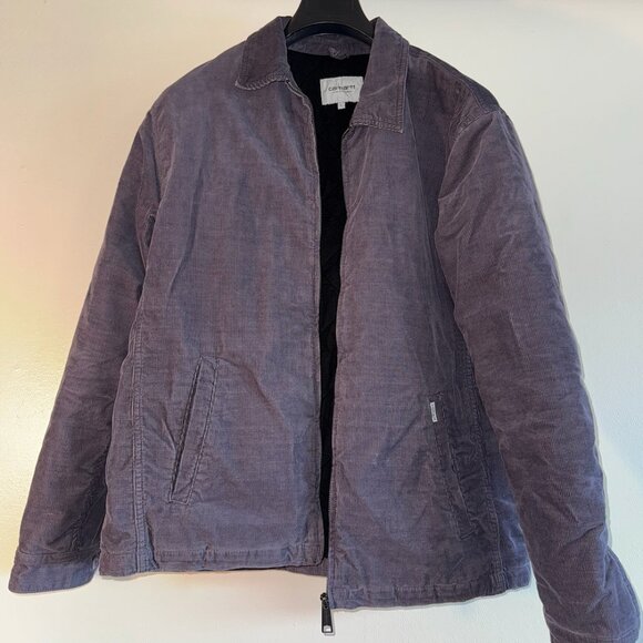 Carhartt WIP Grape Corduroy Padded Detroit Jacket (L) - Picture 1 of 1